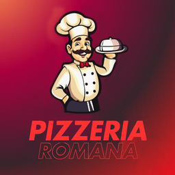 Pizzeria Romana logo.